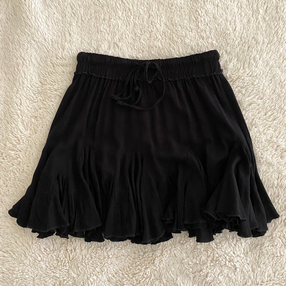 Princess Polly Black Skirt Size 8 - Picture 1 of 2